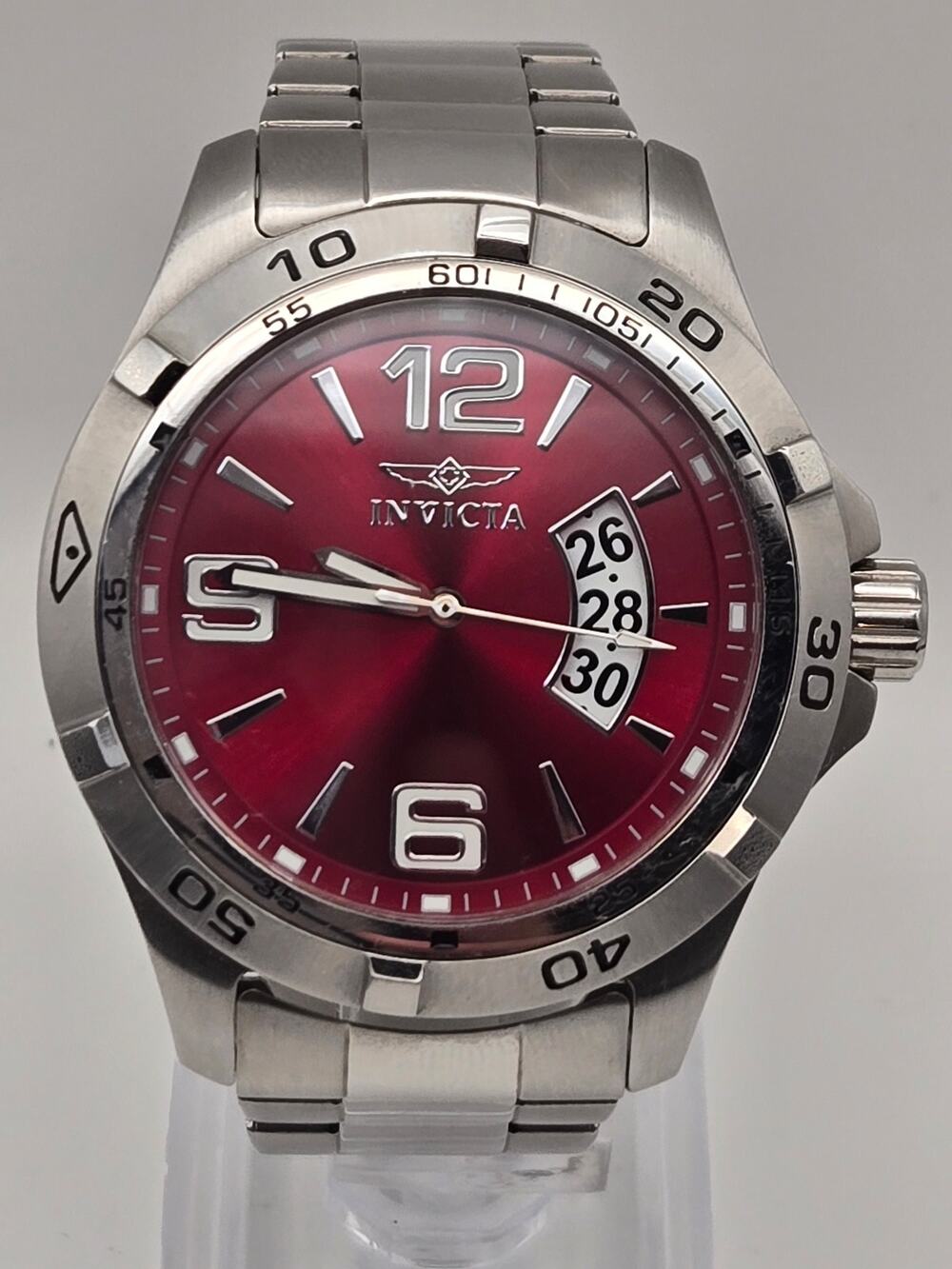 Invicta Specialty Red Dial Quartz Men's Watch 47mm